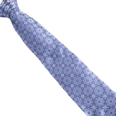 Grey tiles tie